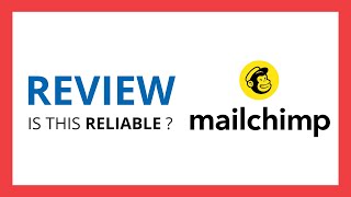 MAILCHIMP CRM  Test amp Review in 2024 Is this reliable Benefits Cons Score [upl. by Euqram]