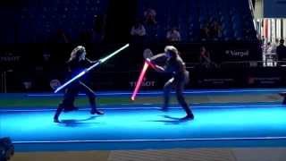 Star Wars duel on Fencing World Championships BEST SOUND [upl. by Larson]