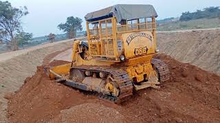 caterpillar Bulldozer D6B catterpillar amazing working murum feeling fast workcat dozers [upl. by Akinajnat]