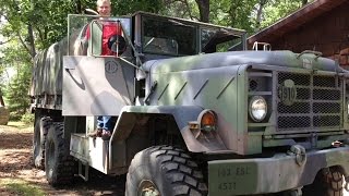 Driving around a 5 Ton 6X6 Model M923A2 [upl. by Gleich]