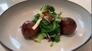 Richard OConnell cooks Meatless Farm  Foodservice  Miso Meatless Balls amp Asian Salad [upl. by Alameda]