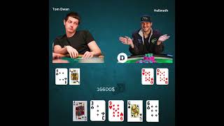 Phil Hellmuth vs Tom Dwan 400000 HeadsUp [upl. by Gottuard187]