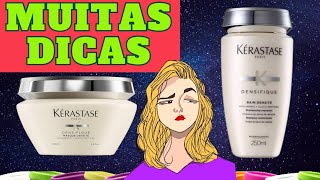 UMA VERDADE SOBRE A LINHA DENSIFIQUE KERASTASE [upl. by Jillayne]