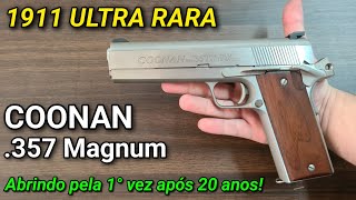 Raridade COONAN 357 Magnum Abrindo pela Primeira Vez após 20 anos 1911 que é rara até nos EUA [upl. by Richarda]