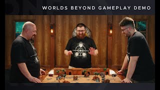 Worlds Beyond Gameplay Demo  One Page Rules Age of Fantasy with Archvillain Games and TitanForge [upl. by Duwad]