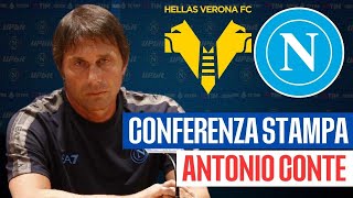 CONTE in conferenza stampa per VeronaNapoli 🎙️ VIDEO INTEGRALE [upl. by Kassi]