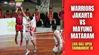 Game Highlights WARRIORS JAKARTA vs MAYUNG MATARAM  Liga Bali Open Tournament 2023  KU 16 Putra [upl. by Hairaza]