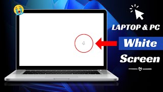 How To Fix quotLaptop White Screenquot Show White Screen Windows 10 laptop blank screen 2024 [upl. by Yi]