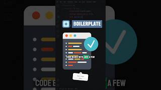 How to make a boilerplate in Vscode  VS Tips amp Tricks  Part 1 [upl. by Guinevere148]