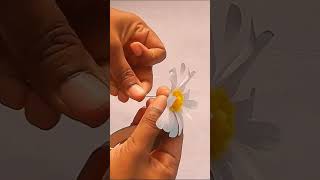 How to make paper daisy flowers Paper Flower Vase  Home Decor Ideas  DIY  Paper Craft [upl. by Mccallum]