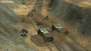 Command And Conquer Generals GLA Campaign Mission Hard Difficulty Part 6  Playthrough CampC Generals [upl. by Collar]