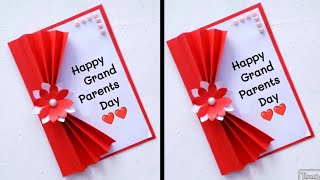 Easy amp Beautiful Grandparents Day Card • grandparents day card idea • handmade grandparents day card [upl. by Notniw]