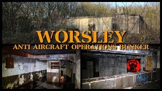 Abandoned Flooded and Pitch Black Anti Aircraft Operations Bunker  Worsley [upl. by Viridissa]