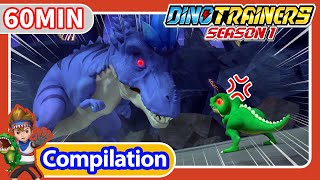 Dino Trainers S1 Compilation 2026  Dinosaurs for Kids  Trex  Cartoon  Toys  Robot  Jurassic [upl. by Bradway]