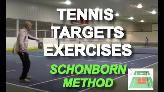 Tennis Target Exercises  Schonborn Method [upl. by Divadnahtanoj]