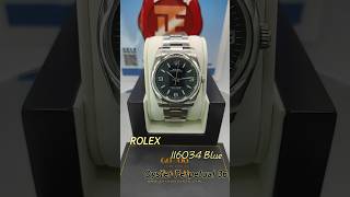 勞力士 ROLEX OYSTER PERPETUAL 36 Blue 116034 Quick Review [upl. by Alrac131]