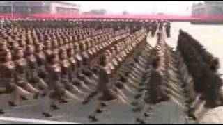 North Korean Armys annual karaoke dance party [upl. by Ettenay576]