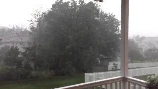 Downburst outside of Harrisburg PA 792015 [upl. by Yrome685]