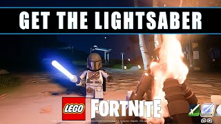 Lego Fortnite Star Wars How to Get the Lightsaber [upl. by Daffi]