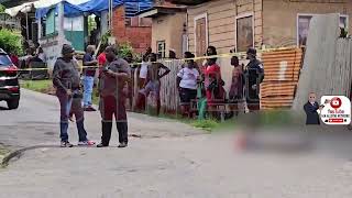 Murder outside Morvant preschool on Wednesday 25th September 2024 [upl. by Liebermann]