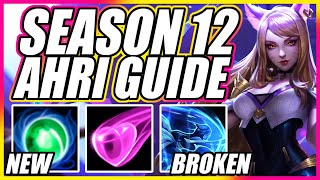 NEW AHRI REWORK GUIDE Season 12  Rank 1 Ahri Guide by LegitKorea [upl. by Areehs]