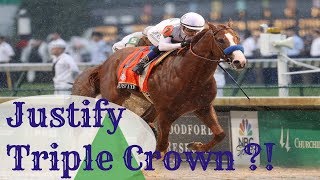 Justify Triple Crown Winner from Belmont Stakes 2018 to Kentucky Derby [upl. by Ammeg]