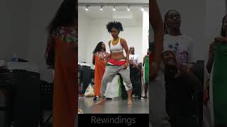 African Dance Choreography Short Video 4  Rewinding [upl. by Aerdnael]