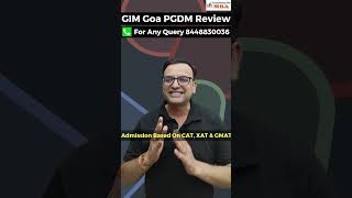 Goa institute of management Review 2025  Admission😍  Fee🤔  Placement shortsvideo gimgoa [upl. by Xet998]