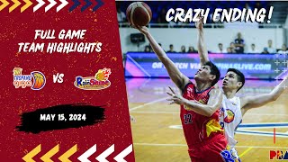 TNT Tropang Giga vs Rain or Shine ElastoPainters  May 15 2024  Full Game Highlights [upl. by Analla]