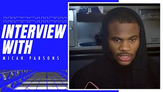 Micah Parsons Postgame Sound  DALvsNYG  Dallas Cowboys 2023 [upl. by Benedict905]