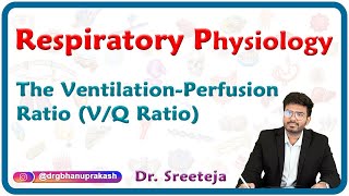 The ventilationperfusion ratio VQ ratio  Respiratory Physiology USMLE Step 1 [upl. by Modern]