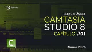 Curso Básico de Camtasia Studio 8  Cap1 Interfaz y Menú Inicio [upl. by Dlonyer]