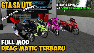 GTA SA LITE FULL MOD DRAG MATIC TERBARU DI ANDROID NO FORCE CLOSE [upl. by Eseneg]