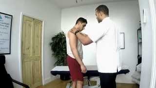 What is Osteopathy Demo treatment for shoulder injury [upl. by O'Kelly742]