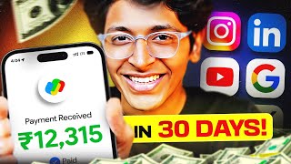 Make Your FIRST ₹10000 with Phone in 30 DAYS No Experience Needed  Freelancing for Beginners [upl. by Hgielrebma456]