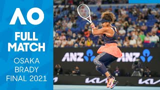 Naomi Osaka vs Jennifer Brady Full Match  Australian Open 2021 Final [upl. by Eey]