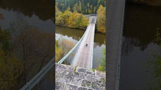 The Old Chain Bridge 🌁🇨🇿 love travel travelcouple nature chainbridge river bridge czech [upl. by Awhsoj]