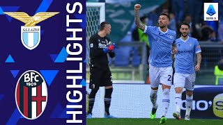 Lazio 30 Bologna  Zaccagni strikes twice to defeat Bologna  Serie A 202122 [upl. by Ramedlav]