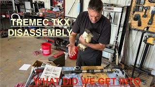 Tremec TKX Transmission Disassembly for synchronizer replacement Ft RecycledRacing [upl. by Neural]