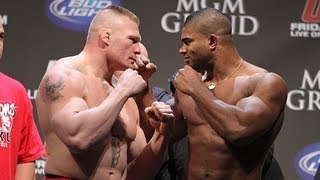 Brock Lesnar vs Alistair Overeem  MMA [upl. by Apurk596]