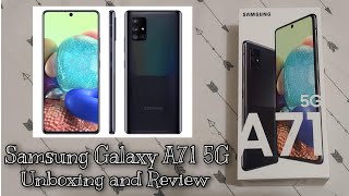 Samsung Galaxy A71 5G Unlocked  Unboxing and Review [upl. by Thebazile]