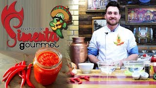 Como FAZER um DELICIOSO MOLHO de PIMENTA rápido e fácil Receita de liquidificador [upl. by Valer84]