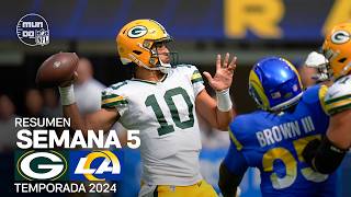 Green Bay Packers vs Los Angeles Rams  Semana 5  NFL 2024  Highlights Resumen en español [upl. by Berga]