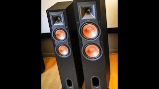 Klipsch r28f Floorstanding Speaker Rereview [upl. by Atalaya813]