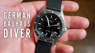 Sternglas Marus Dive Watch Review  Bauhaus Diver [upl. by Aivil548]