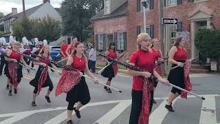 Linganore High School Marching Band at their Homecoming Parade on 92124 [upl. by Marcie]