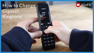 How to Change the Ringtone on Gigaset Phones  liGocouk [upl. by Nannaihr]