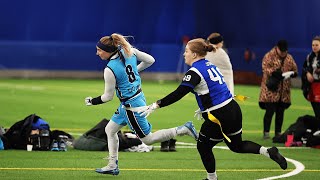 Turkey Bowl 2024 Playoffs  HFF Women vs Saints Ladies  Finland Flag Football [upl. by Penland814]