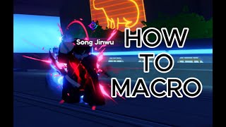 Anime Vanguards  How to use Senyas AV macro [upl. by Annehs]