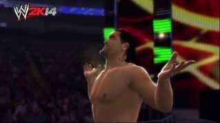 The Great Khali enters as Melina  quotWWE 2K14quot Mashup [upl. by Wylie409]